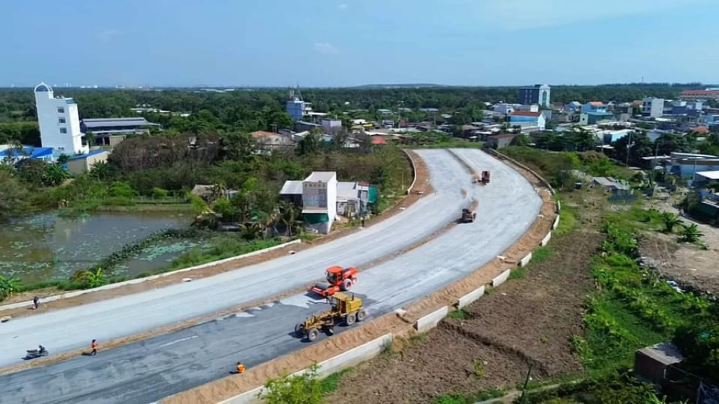 Cập nhật tiến độ dự án đường song hành quốc lộ 50 ( tháng 12/2023)